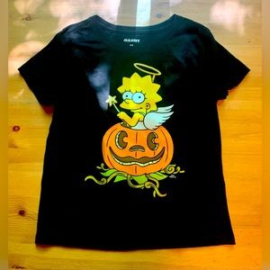 🎃Lisa Simpson Halloween Kids T-shirt✨